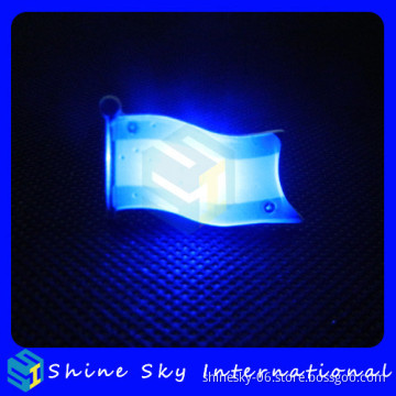 Factory Directly Different Flashing Led Flag Pins